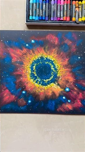 Helix nebula painting ✨