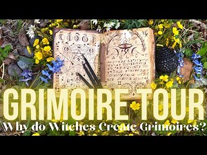 Witches Grimoire Flip Through | Why Do Witches Create Grimoires? | TheLifeofEm