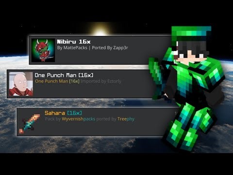 🔥Best Minecraft Bedrock PVP Pack | Works on MCPE 1.21+!!🔥