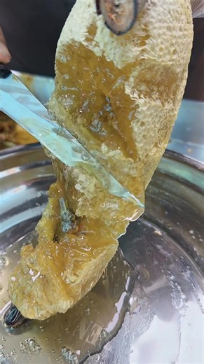 Satisfying Honeycomb Cut – Fresh Honey Flowing! | Q Bee