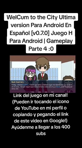 WelCum to the City Ultima version Para Android En Español [v0.7.0] Juego H Para Android | Gameplay Parte 4 #juegoh #juegosh #android #3D #movil #juegoxx