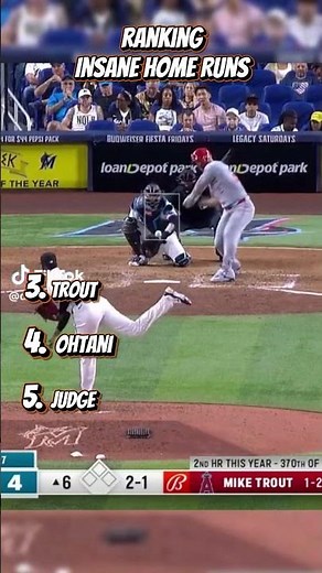 Ranking Insane Home Runs!