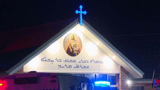 Emergency services respond to a stabbing at a church in Wakeley
