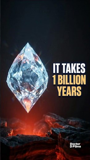 How a Diamond Forms Deep Inside the Earth 💎 #shorts #facts
