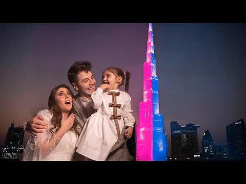 BIGGEST GENDER REVEAL IN THE WORLD (BURJ KHALIFA)