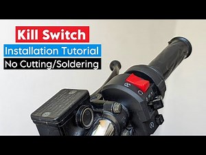 Kill Switch | New Switch Assembly Installation Tutorial | Genuine Fitting, No Cutting Or Soldering