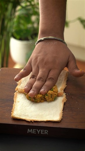 Crispy Bread Snack #food #cookware #recipe