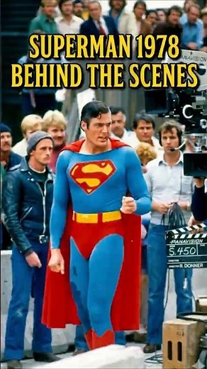 Superman 1978 Behind The Scenes #superman