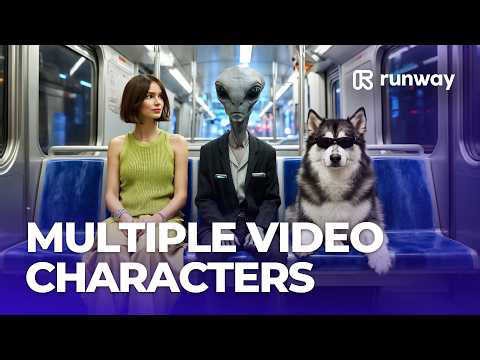 Create multiple consistent characters & scenes with Runway’s image reference tool