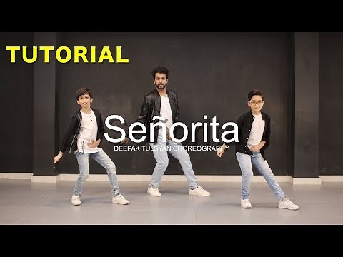 Señorita Dance Tutorial | Deepak Tulsyan Choreography | Shawn Mendes, Camila Cabello