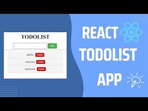 Creating a Simple Todo List App using React and Hooks