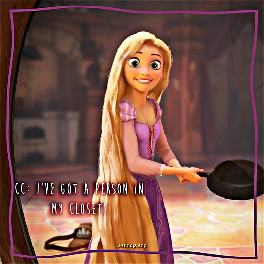 Rapunzel's Frying Pan Scene - Disney Tangled Edit