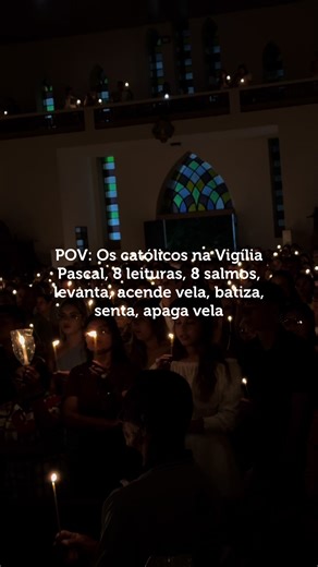 Vigília Pascal: Momentos da Celebração Católica