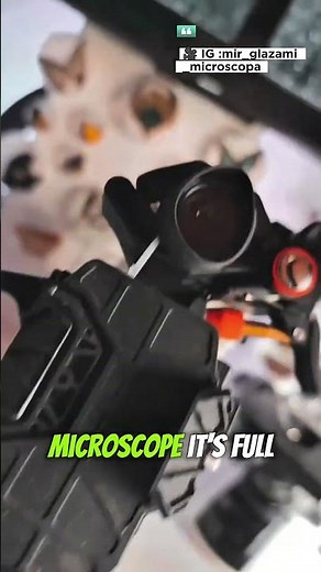 Dog Saliva Under the Microscope | Amazing Micro World #Microscope #DogFacts #PetCare #ScienceShorts