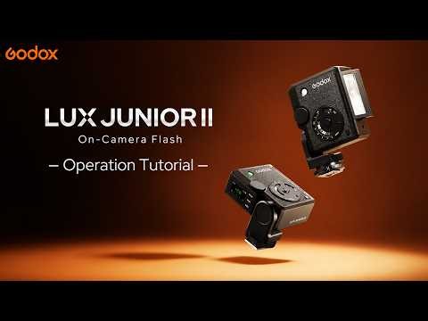 Godox Lux Junior II Retro TTL Flash Operation Tutorial