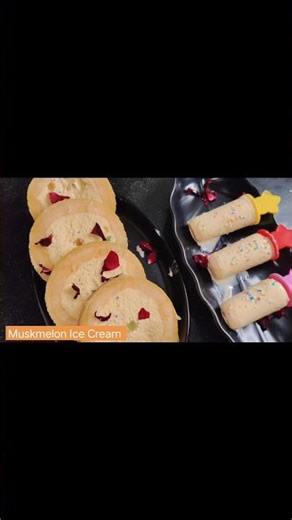 Only 4 ingredients Ice Cream Recipe #icecream #muskmelonicecream #muskmelonrecipe