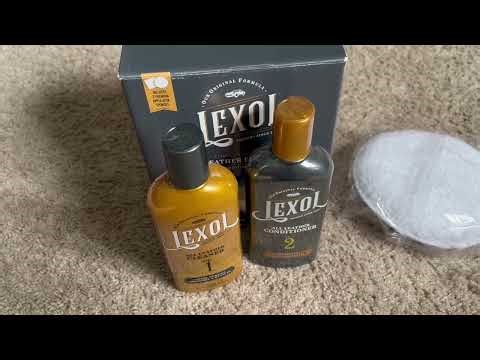Lexol Leather Conditioner and Cleaner Kit by Lexol, Use on Furniture, Car Interiors, Shoes, Handbags