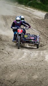 Wilkinson Racing Team spinning a couple of laps at Foxhill MX Track at last week's press day 💨 Brett Wilkinson British Sidecar Motocross GP 2025 #sidecars #sidecarcross #sidecar #mx #moto #motocross | HOLM MEDIA