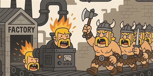 Churning Out the Barbarians