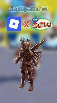 Metal god-sized figure in the Sumo World event #ncyanblue_tv #SumoMiniCookies #sumoworldinroblox ...