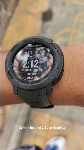 Garmin Instinct 2 Solar Graphite #garmin #garmininstinct #garmininstinc2 #garmininstinct2solar