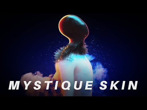 HOUDINI VFX: Mystique Skin Transformation [scene file included]