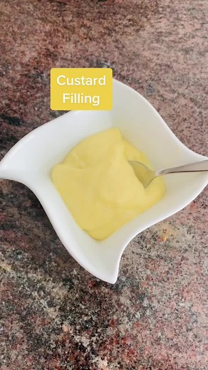 Delicious Italian Custard Filling Recipe | Homemade Custard Cream