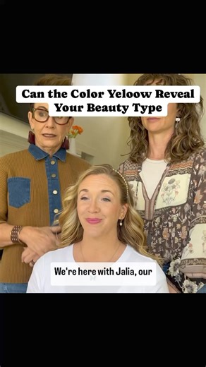 28K views · 269 reactions | Yellow is a very revealing color. Can you see the difference? In my 4 Types Dressing Your Truth system we teach you the colors, design lines, patterns and styles that look best on you. Sign up now at Dressing your truth.com/freeoffer the wrong colors are aging you! | Carol Tuttle | Facebook