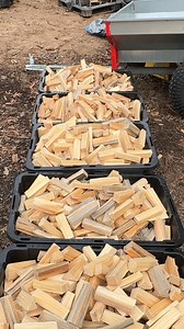 From Big Cookies to Perfect Mini Firewood #minifirewood #wood #process | Back 40 Firewood