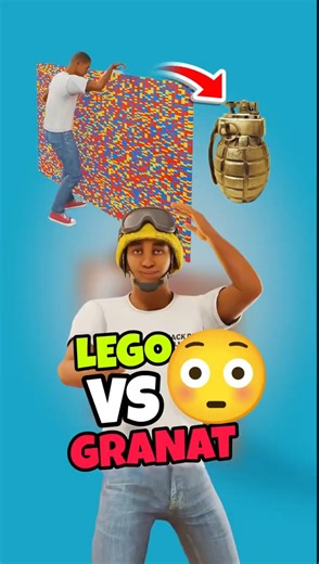 UNIQUE EXPERIMENT: Lego vs. Grenades! 😳