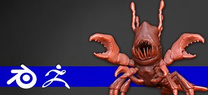 Shark Crab: Sculpting Complex Models Inside Blender and Out