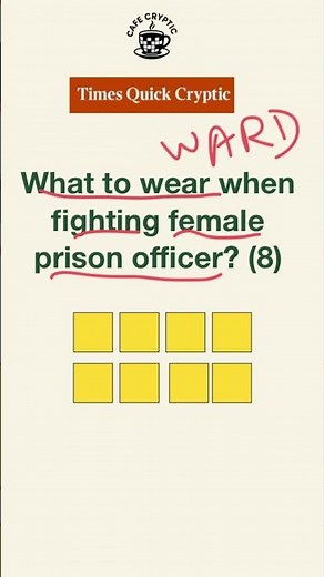 Solving Times Quick Cryptic Crossword