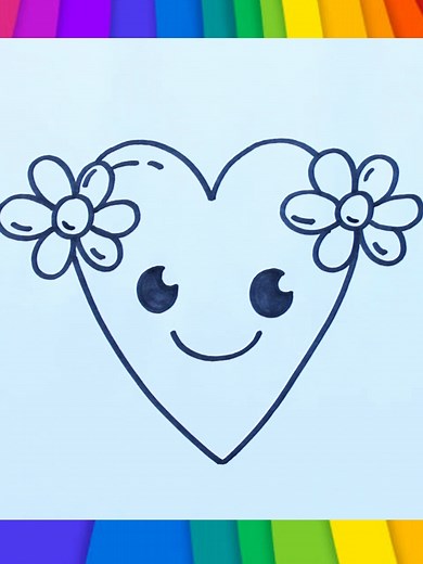 Comment Dessiner un Cœur Mignon : Tuto Facile et Pratique