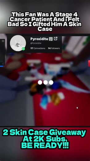 Gifted This Fan A Skin Case #rivals #roblox #robloxrivals