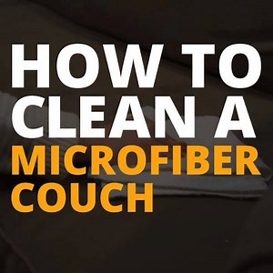 #TipTuesday: How to clean a microfiber couch. Keep your couch looking new with this easy tip! For more cleaning tips: http://bit.ly/2ulcNpL | Stanley Steemer