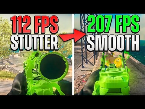 #1 WARZONE FPS DROP FIX FOR SMOOTH FPS, STOP STUTTER LAG