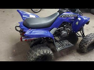 2020 Yamaha raptor 90cc exhaust upgrade.