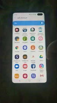 How to change lock screen app shortcuts in Galaxy S10 Plus and S10