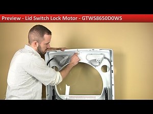 GE Washer - Lid Will Not Lock - Lid Switch Lock Motor Repair and Diagnostic
