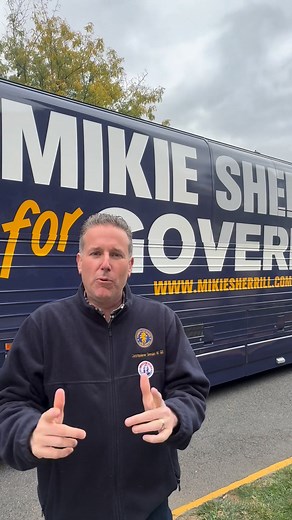 We have 7 days to get this thing done. Helping launch the Mikie Sherrill statewide bus tour from Bloomfield today, I felt the energy that I going to carry her across the finish line! Get out, text your friends, knock a door, and make sure you VOTE!!! 🗳️ | Brendan Gill for NJ