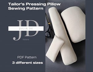Tailor’s Pressing Pillow Sewing Pattern (3 Different Sizes) PDF Sewing Pattern |steam-press Pillow|sewing Patterns for Tailor’s Ham - Etsy
