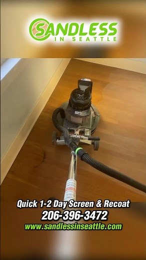 Quick 1–2 Day Screen & Recoat | Hardwood Floor Refinishing Made Easy