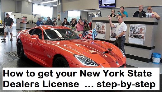 Used Car Dealer License Requirements for NY -complete checklist