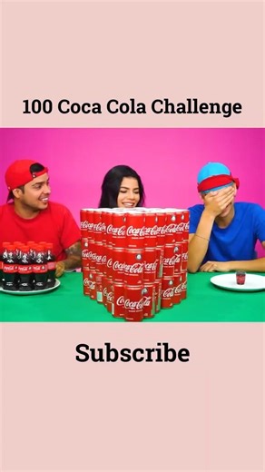 Reto de las 100 Coca Colas #yoloaventuras #YOLO #viral #shorts