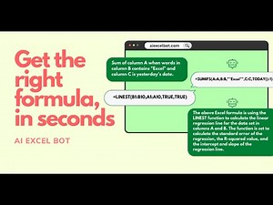 aiexcelbot.com - Write Excel Formulas in Seconds