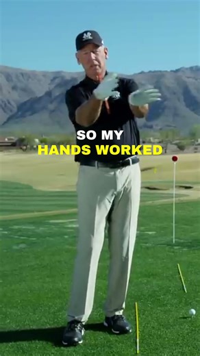 Your hands aren’t the problem in your golf swing - how you use them is. #golf