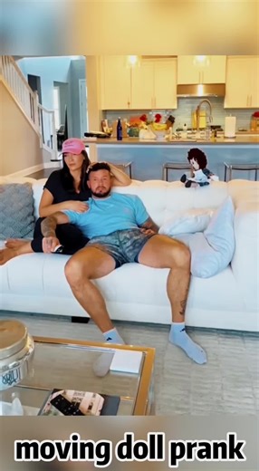 Moving doll prank #tiktok #foryou #moving #doll #prank