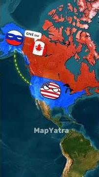 Why Alaska Isnt Part of Canada #russia #alska