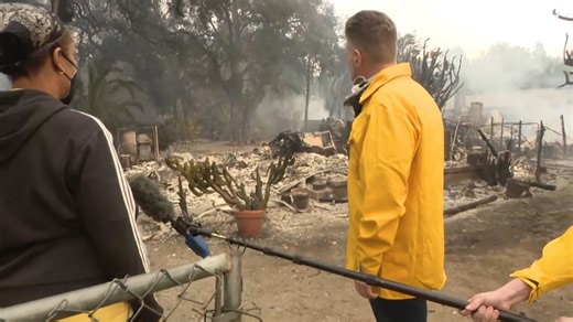 For Sr. National Correspondent Justin Michaels, covering the L.A. wildfires was unlike any other assignment. He recalls the haunting "total blackout" of smoke and the jarring sight of the Pacific Palisades in flames as his plane emerged from the clouds: | The Weather Channel