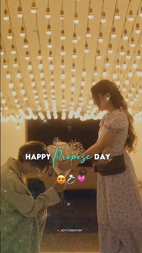 Happy propose day status 🌹| Propose day whatsapp status ❤ Propose day status 2025 |#shorts #trending